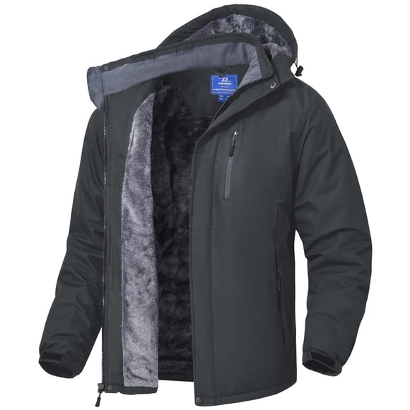 Chaqueta de esquí SPOSULEI Chubasquero impermeable de invierno para hombre