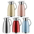 thumbnail image 4 of Taotanxi 61oz Coffee Carafe Airpot Insulated Coffee Thermos Urn Stainless Steel Vacuum Thermal Pot Flask for Coffee, Hot Water, Tea, Hot Beverage - Keep 12 Hours Hot, 24 Hours Cold (Gold), 4 of 5