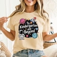 thumbnail image 3 of To Kindergarten And Beyond Astronaut Back To School T-Shirt Unisex, Sizes S-5XL, Tbun, 3 of 5