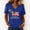 J6-Blue, variant on Patriotic T Shirts for Women Short Sleeve V Neck Shirt American Flag Design T-Shirt 250 Years Of Freedom Cross Patriotic Tee,Navy 3XL