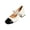 White, variant on Women's Patent Leather Mary Jane Pumps Chunky Low Heel Dress Shoes with Pearl Chain Adjustable Strap Closed Toe Mary Jane Shoes for Wedding Office Daily Wear