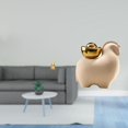 thumbnail image 2 of Estatua de animal de calabaza de latón, adorno Feng Shui, centros de mesa creativos para el hogar, decoración multifuncional para el Festival de Prima, 2 of 8