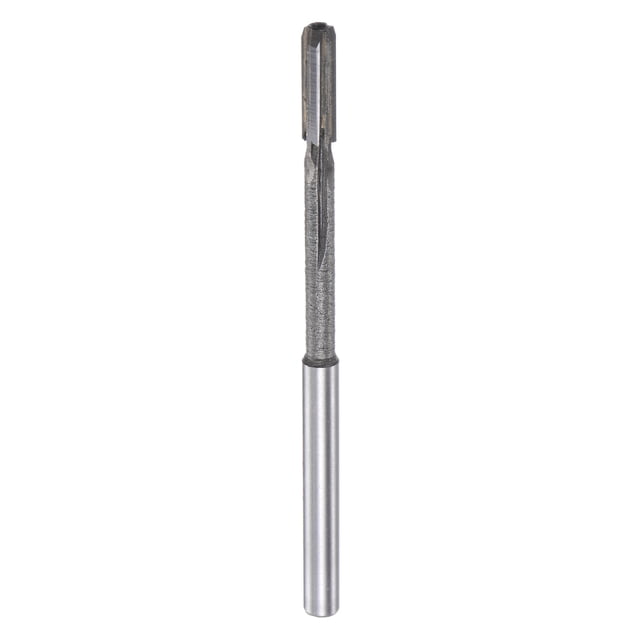 Mandril Escariador 4,4mm H7 Carburo Punta Rectas Flautas Redondo Vástago Torno Máquina Fresado Cortador