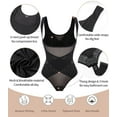 Manifique Womens Thong Bodysuit With Tummy Control Shapewear Seamless