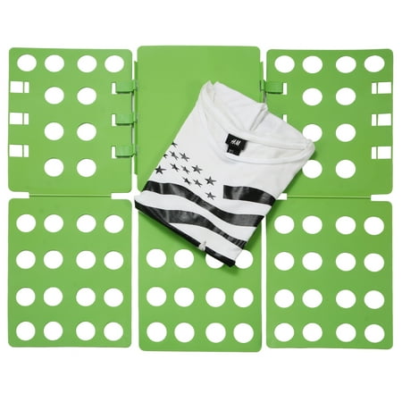 Ollieroo Plastic T Shirt Folder Clothes Fold Board Thickness Adjustable Laundry Folding Board, (Best Shirt Folding Board)