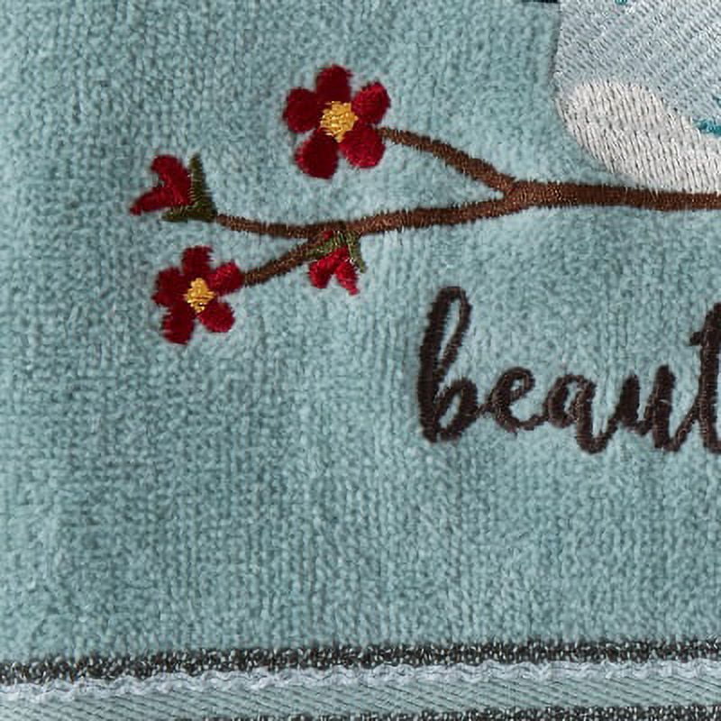SKL Home Life Is Beautiful 2 Pc Hand Towel Set