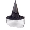 thumbnail image 3 of Injueey Sombrero de de Halloween: destaca en la fiesta de cosplay con un exquisito duradero y no es fácil de romper. Kits de decoración para fiestas negro, 3 of 6