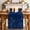 Blue, variant on Brown Flowers Table Runner - 70 Inch Long Japanese Abstract Floral Plants Simple Art Cotton and Linen Blended Dress Scarves Farmhouse Table Runner for Kitchen Dining, Coffee Table, 13" x 70"