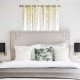 thumbnail image 3 of Sage Green Polka Dots Kitchen Curtains Window Panels, Vintage Abstract Art Watercolor Insulated Window Treatment Curtain, Grommet Curtains for Bedroom/Living Room/Bathroom, 2 Piece 42"Wx54"L, 3 of 8