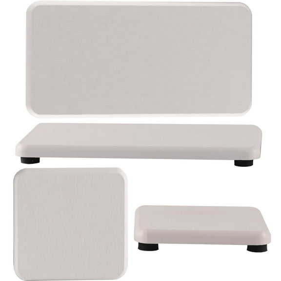 Water Absorbing Stone Tray for Sink, Diatomaceous Earth Coasters for Kitchen, Fast Drying Stone Coaster, Set of 4