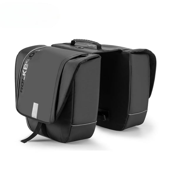 ROCKBROS Bike Panniers Bags Rack Pannie Bicycles Bag Waterproof 30L Capacity Bicycle Pannier with Rain Cover