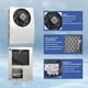 thumbnail image 4 of Aspligo 12V 12000BTU Mini eléctrico dividido aire acondicionado, nueva energía unidad de CA para semicamión, RV, autocaravana, grúa, tractor, furgoneta, barco, 4 of 8