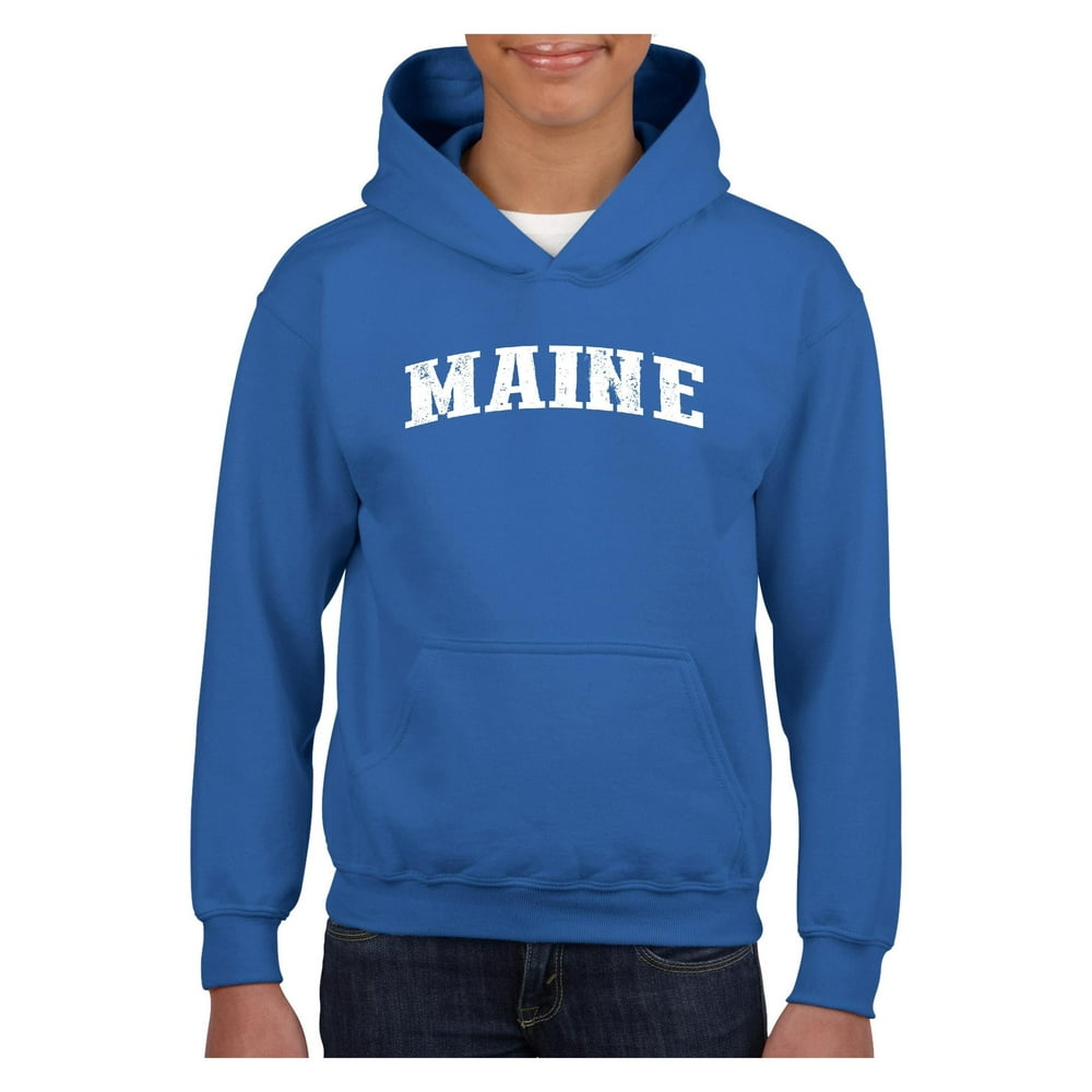 Mom's Favorite - Youth Maine Hoodie For Girls and Boys Sweatshirt ...