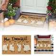 Door Fun Shape Carpet Water Absorbent Wear Carpet Indoor And