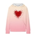 thumbnail image 2 of Piuwrlz Hood Sweatshirts Childrens Girls Boys Long Sleeve Printed Hoodies Round Neck Hoodie Pink Size 5 Years, 2 of 5