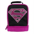 thumbnail image 2 of Thermos Dual Lunch Kit, Supergirl Caped Soft Lunch Box Insulated Lunchbox, 2 of 5