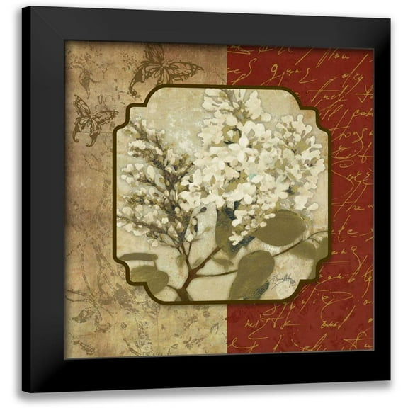 Medley, Elizabeth 12x12 Black Modern Framed Museum Art Print Titled - Tuscan Glimpse II