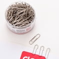 thumbnail image 1 of 200 Pcs Office Paper Clips School Bookmark Memo Supplies Article Learning Paperclips With Reusable Box, 1 of 6