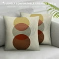 thumbnail image 3 of Nawypu  Mid Century Modern Throw Pillow Covers Boho Abstract Pillow Covers for Couch Living Room Sofa Circle Geometric Pattern Pillow Covers, 3 of 5