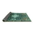 thumbnail image 2 of Ahgly Company Indoor Rectangle Persian Turquoise Blue Traditional Area Rugs, 6' x 9', 2 of 4