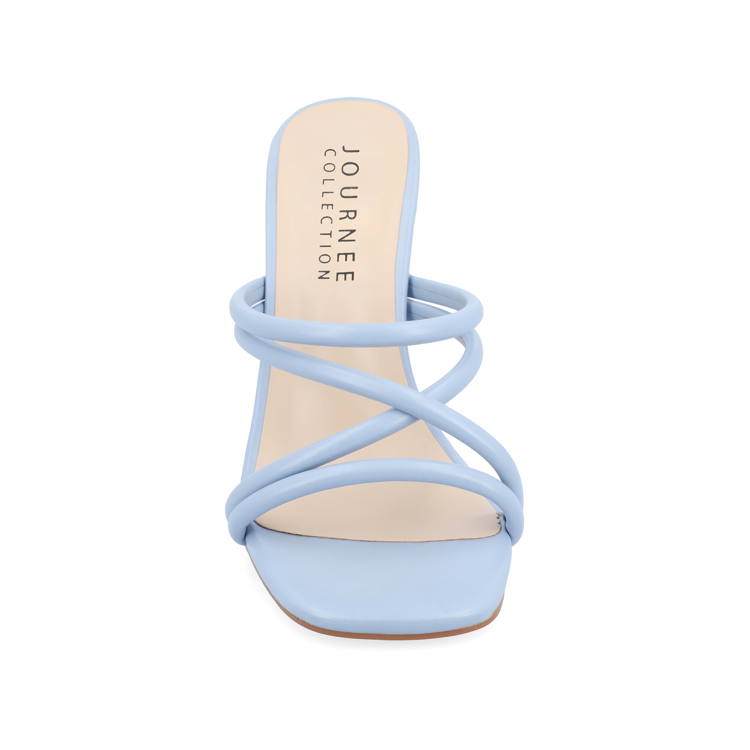 Journee Womens Louisse High Heel Open Toe Sandals