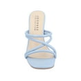 thumbnail image 6 of Journee Womens Louisse High Heel Open Toe Sandals, 6 of 9