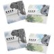 thumbnail image 1 of 4 Pack Eco-friendly Portable Ashtray Reusable Ash Bag Fireproof Ashtray, 1 of 5
