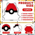 thumbnail image 2 of 12Pcs Pokemon Candy Drawstring Bag Drawstring Goodie Favor Bags for Kids Birthday Party Decorations(10.6 x 13.3 Inch), 2 of 7