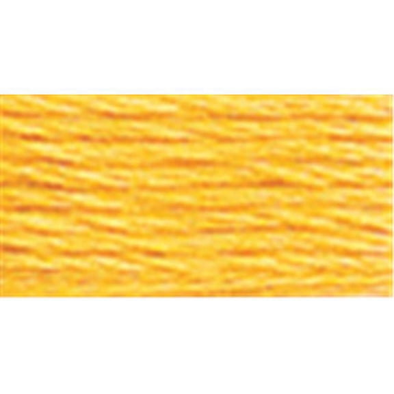 DMC Pearl Cotton Skein Size 5 27.3yd-Medium Yellow