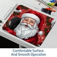 thumbnail image 6 of Santa Claus Square Desk Mat Mousepad, 8.3x9.8 Inch Non-Slip Rubber Bottom, Printed Gaming Mousepad for Office and Gaming, 6 of 6