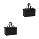 thumbnail image 2 of Toystoory Bolsa de aislamiento, portátil, lavable, cálida, elegante, caja plegable, mochilero, Picnic, contenedor de refrescos Type3 NO3, 2 of 6