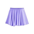 thumbnail image 4 of iiniim Girls Ballet Dance Mini Skirts Chiffon Pull-on Wrap Solid Color Dress, 4 of 7