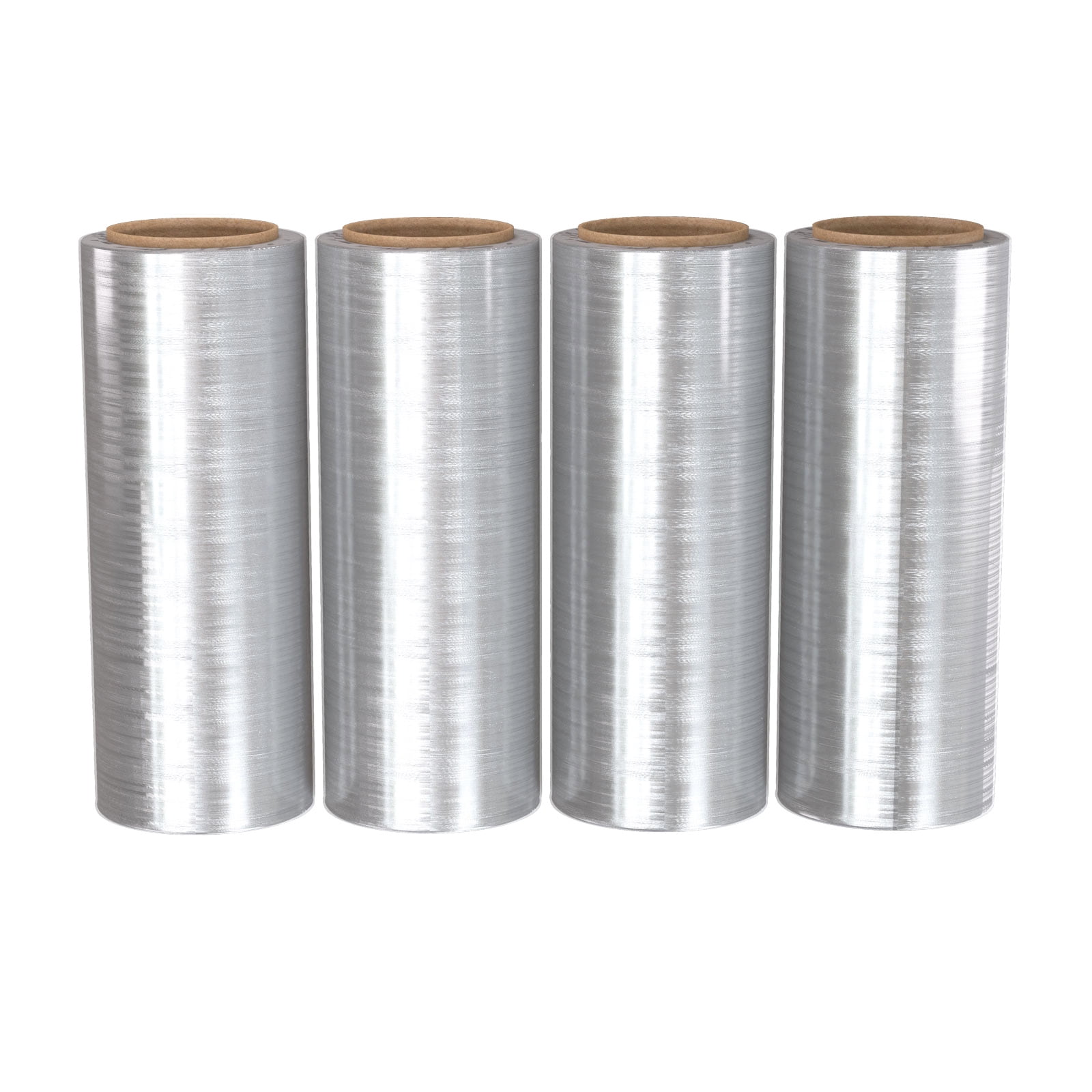 Stretch Film, 14.5" x 1500', 39 Gauge Pre-stretch, Pallet Wrap, No Handle, 4-CT Case