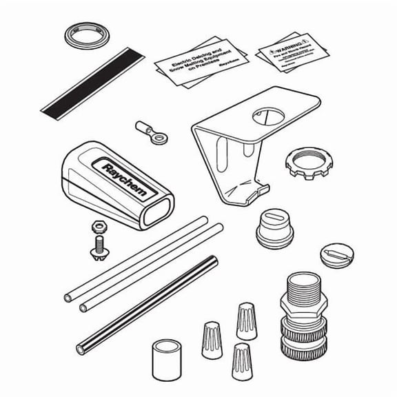 Permanent Power Connection Kit, For Use With WinterGard Heating Cables