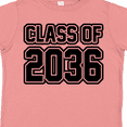 thumbnail image 4 of Inktastic Class of 2036 in Black Outlined Text Boys or Girls Toddler T-Shirt, 4 of 5