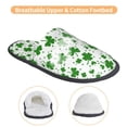 thumbnail image 3 of Balery St Patrick's Day4 Pantuflas de Casa de Felpa Silenciosas con Diseño Estampado, Zapatillas Cómodas Antideslizantes de Algodón para Interior-Large, 3 of 8