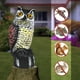 thumbnail image 3 of Bearachild Artesanías de búho de plástico ABS PE para repelente de pájaros al aire libre y espantapájaros de granja jardín al aire libre Jardín y Patio Orejas redondas, 3 of 6