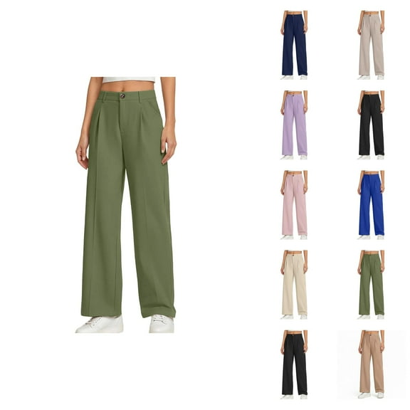 Cute Clothes for Teen Girls Girls Pants Girls Dress Pants Wide Leg Pants For Girls Preppy Clothes Size 5 14 Years