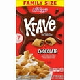 thumbnail image 3 of Kellogg's Krave Breakfast Cereal, Kids Cereal, Family Breakfast, Family Size, Chocolate, 17.3oz Box (1 Box), 3 of 4