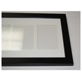 thumbnail image 2 of [10x40bk-w] 9 Opening Glass Face Black Picture Frame Holds 4x6 Media with White Collage Mat, 2 of 5