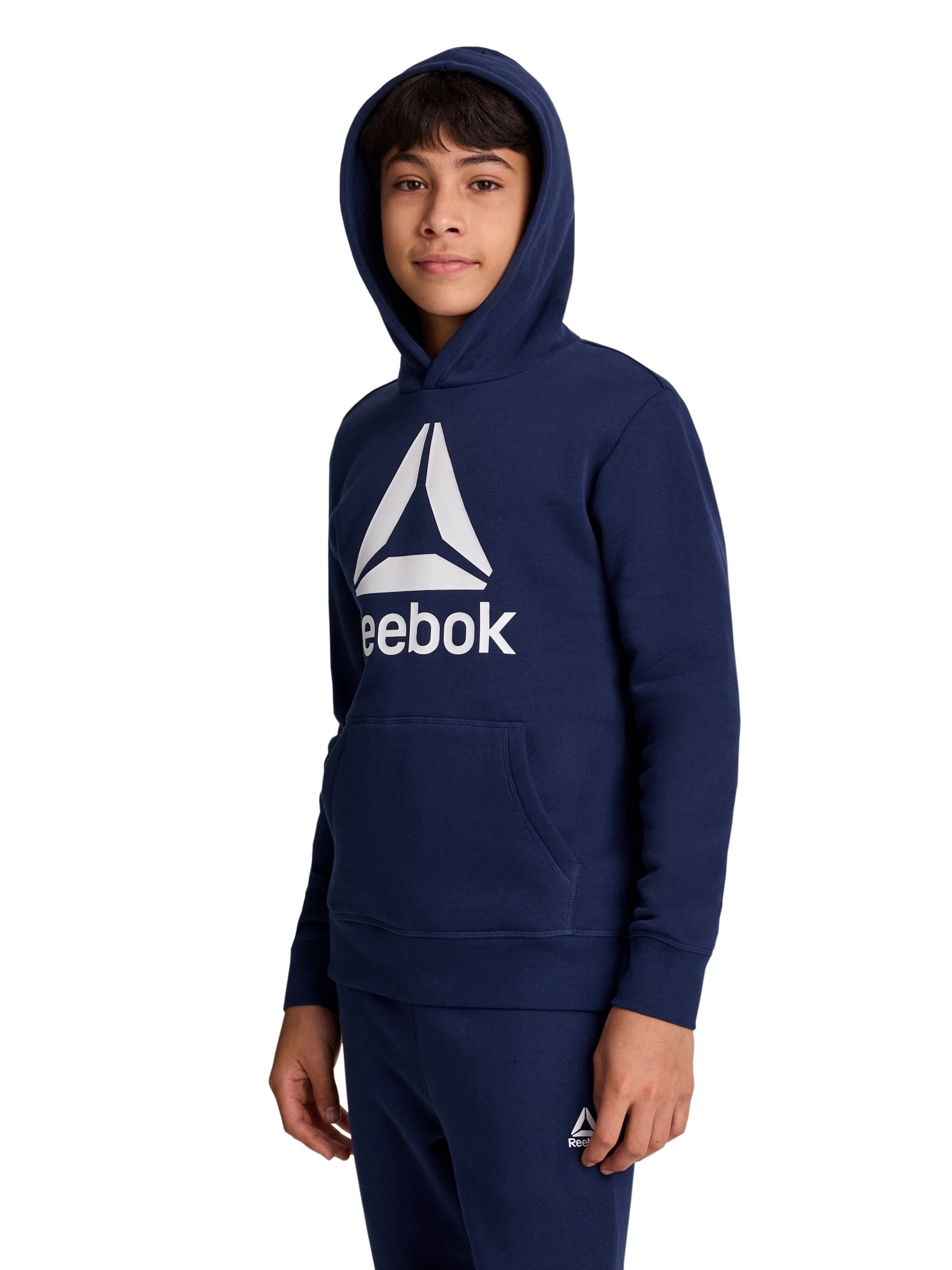 Reebok Kid's Unisex Game Day Fleece Hoodie, Sizes 4-18