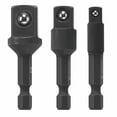 thumbnail image 1 of Juego de adaptadores de enchufe Bosch ITDSAV203, 3 piezas, 1/4 pulgadas, Hex Impact, 1 of 6