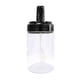 thumbnail image 1 of Juego de 4 tarros de especias de cristal para cocina, tarros de especias con cucharas, 1 of 5