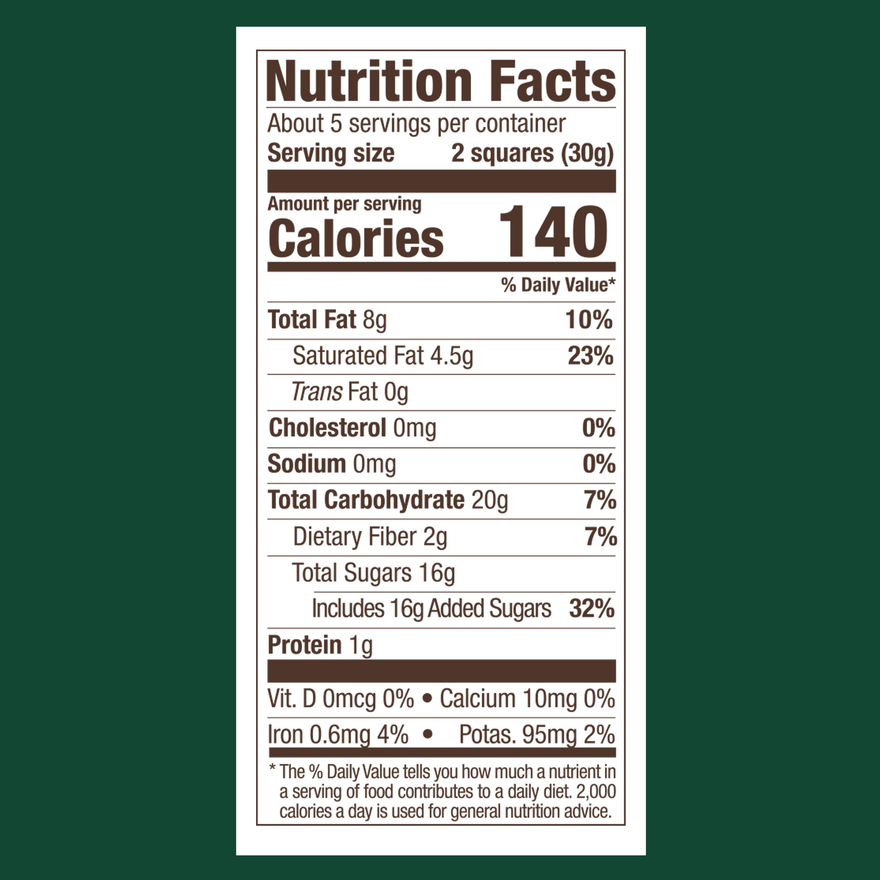 2 Pack - Ghirardelli Chocolate Squares Dark Chocolate Mint - 5.32 Oz Package May Vary