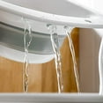 thumbnail image 5 of Baño de asiento, baño de asiento plegable para inodoro, asiento de lavabo para inodoro, hemorroides, baño de asiento sobre inodoro, para heridas posparto, mujeres embarazadas, hemorroides, 5 of 5