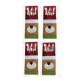 thumbnail image 3 of 4 piezas 44 estilos de soporte para cuchillos y tenedores navideños con forma de alce, bolsa para cubiertos de bolsillo, organizador de utensilios de cocina de tela no tejida, decoración de mesa, 3 of 5