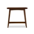 thumbnail image 1 of Mesa consola Baxton Studio Sacramento Mid-Century de estilo escandinavo moderno de nogal oscuro Baxton Studio RT295C-OCC, 1 of 2