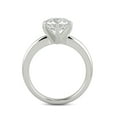 thumbnail image 4 of 2 Carat Round Brilliant Moissanite Solitaire Engagement Ring in 14k White Gold (G-H, VS, cttw) 6-Prong Size 7 by Beverly Hills Jewelers, 4 of 5