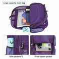 thumbnail image 4 of Tinyat Mesh Backpack for Women Men See Through Solid Color Bags Stadium Approved Shoulder Bag for Travel Swim Outdoor, 4 of 6