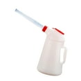 thumbnail image 3 of koolsoo Oil Measuring Container Oil Pot Container with Lid Measuring Sturdy Oil Pot Leakproof with Long Spout Oil Jug for Motorcycle 4L, 3 of 8
